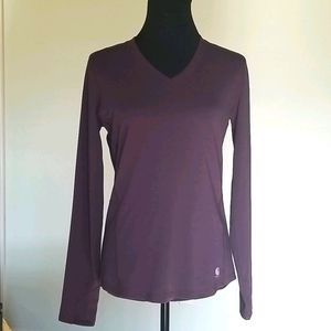 Carhartt Force Dark Burgundy Fitted Top